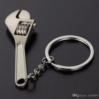Mini Screw Wrench Metal Key Chain Unique Design