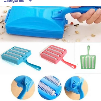 AlClean Carpet Rollers Brush