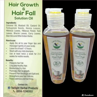 Twilight Hair Fall & Hair Fall Solution Oil