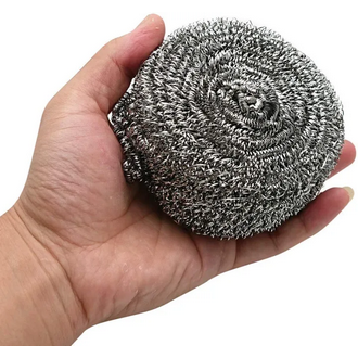 AlClean Stainless Steel Scrubber Dish Washing Sponge