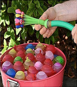 Pack Of 111 - Automatic Tie Magic Bunch Of Water Balloons