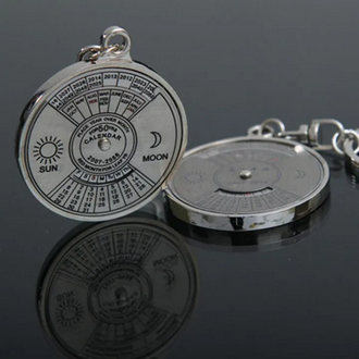 50 Years Perpetual Calender Keychain