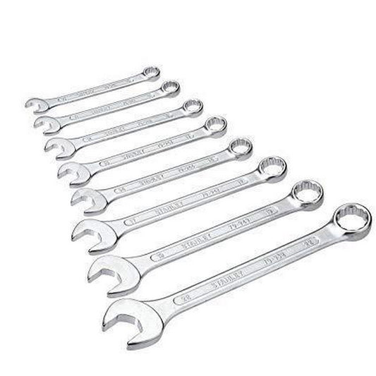 8-19mm - Ring Fix Spanner Set - 8 Piece Set